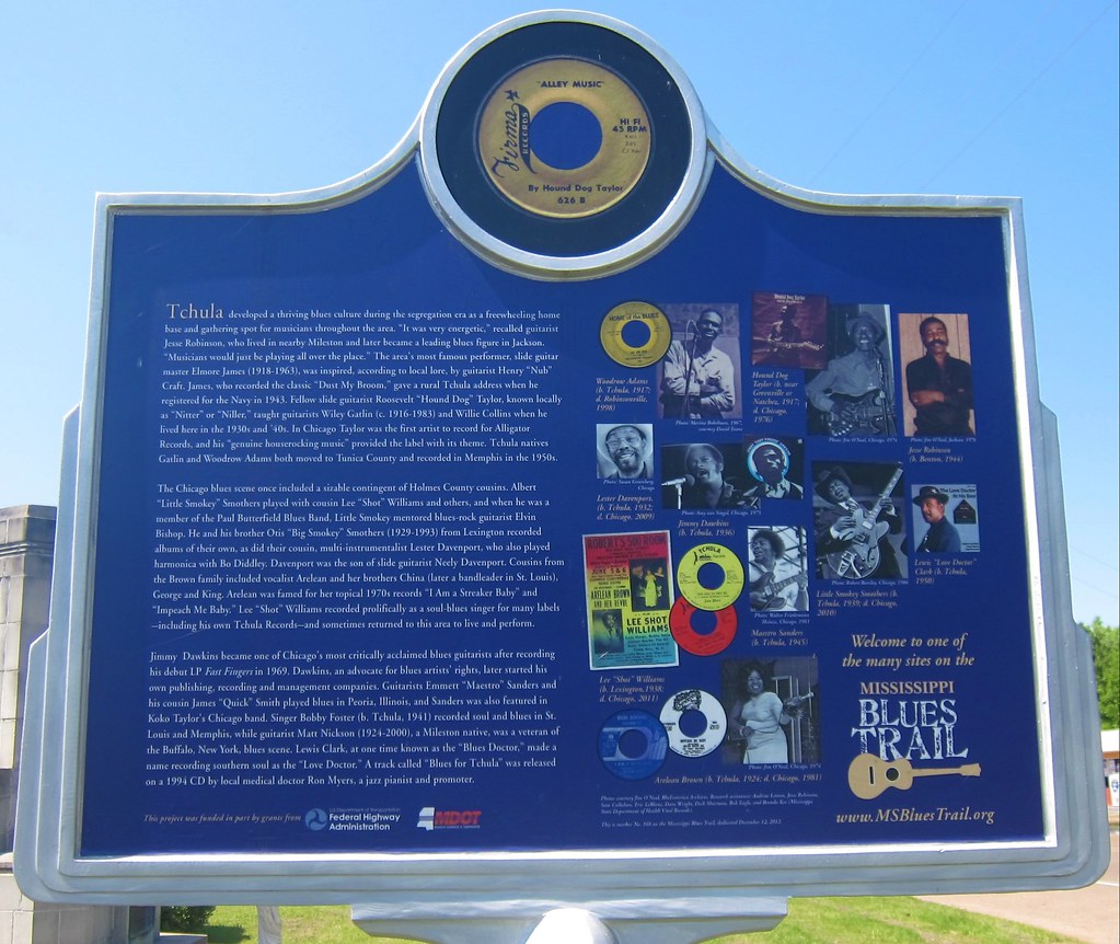 "Tchula" Historic Marker Tchula, Mississippi Tchula deve… Flickr