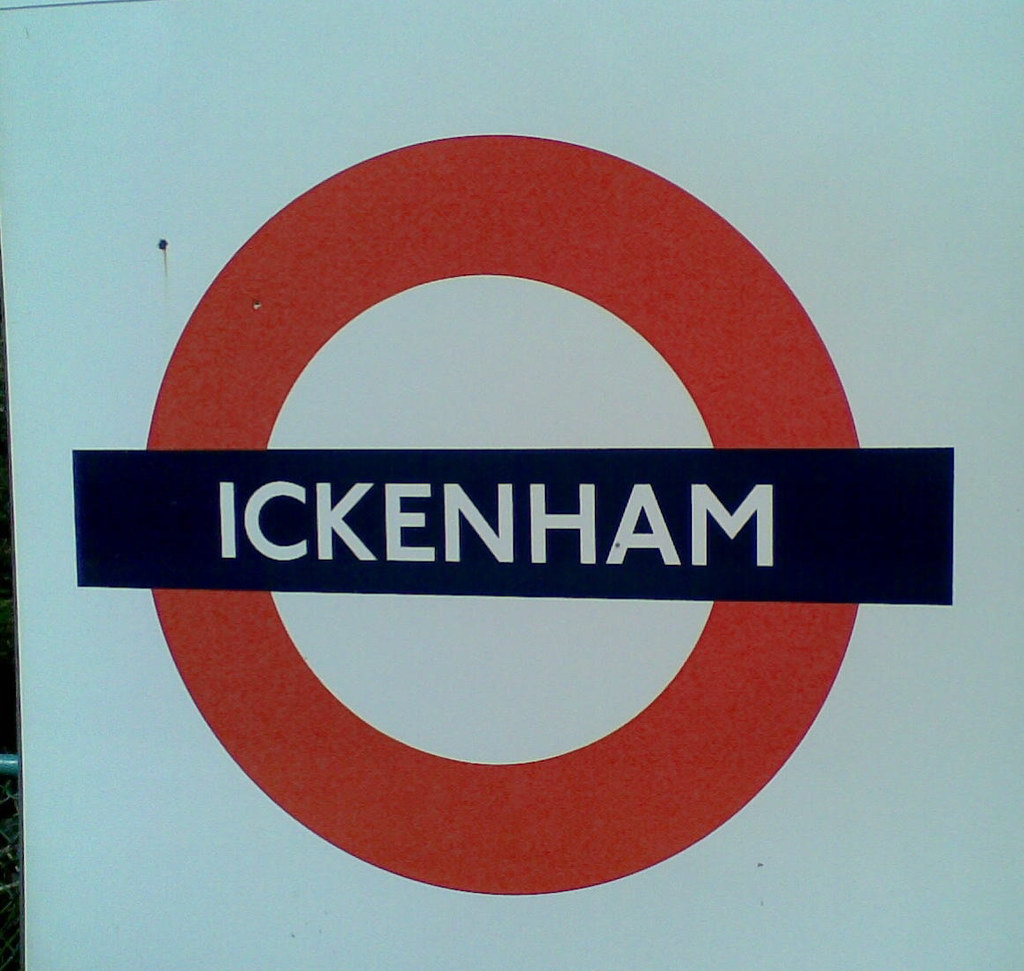 Ickenham London Underground enamel station sign jimmyphotos2 Flickr