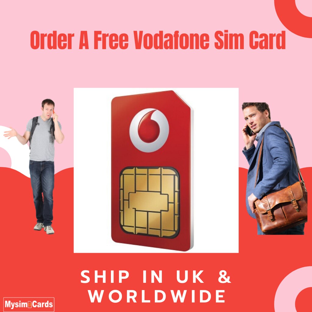 Order A Free Vodafone Sim Card It's a good news that you c… Flickr