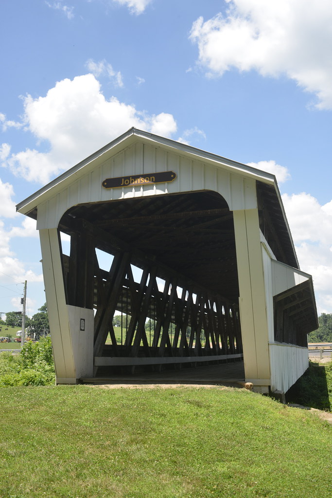 Clear Creek Two Glaciers Covered Bridge Howard J Flickr