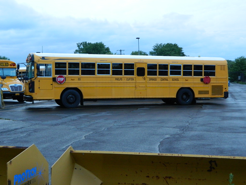PhelpsClifton Springs Central School 65 (2) Bus lot Phe