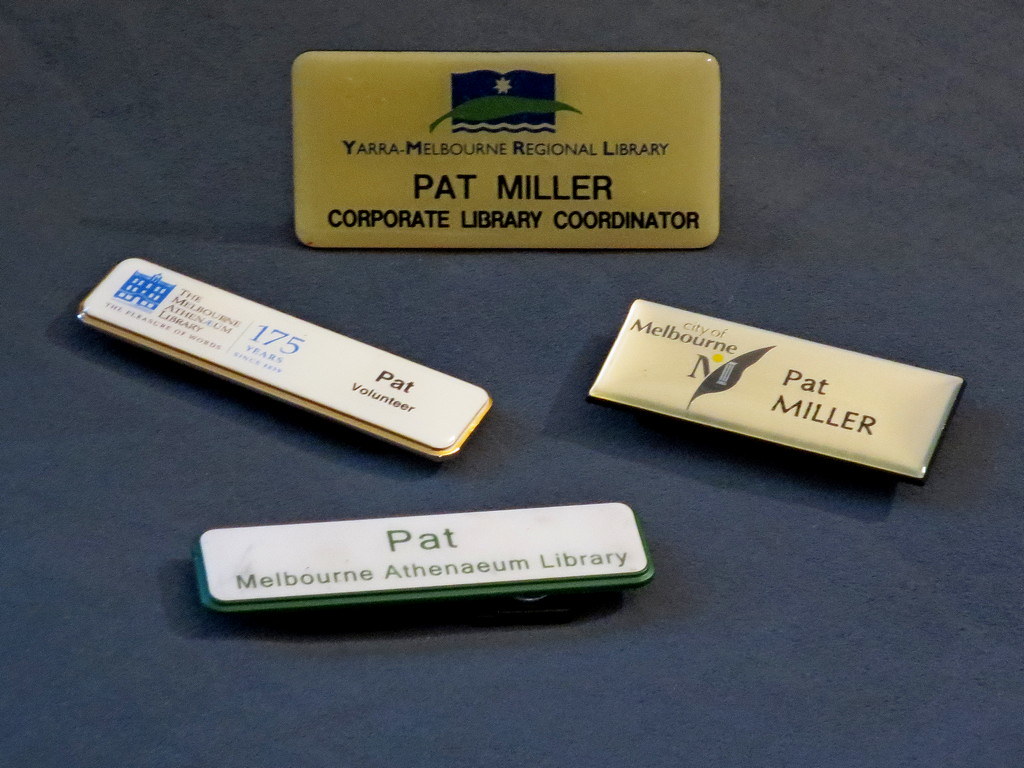 Employment Badges Pat M2007 Flickr