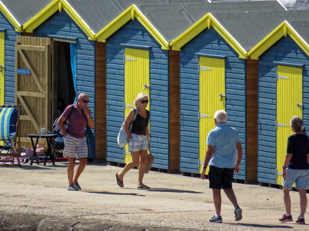Viking Bay beach huts at Broadstairs, Kent, England Flickr