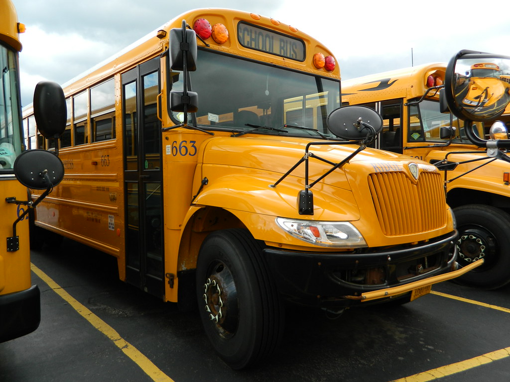 Ridge Road Express 663 (3) Bus lot Gasport, NY Flickr