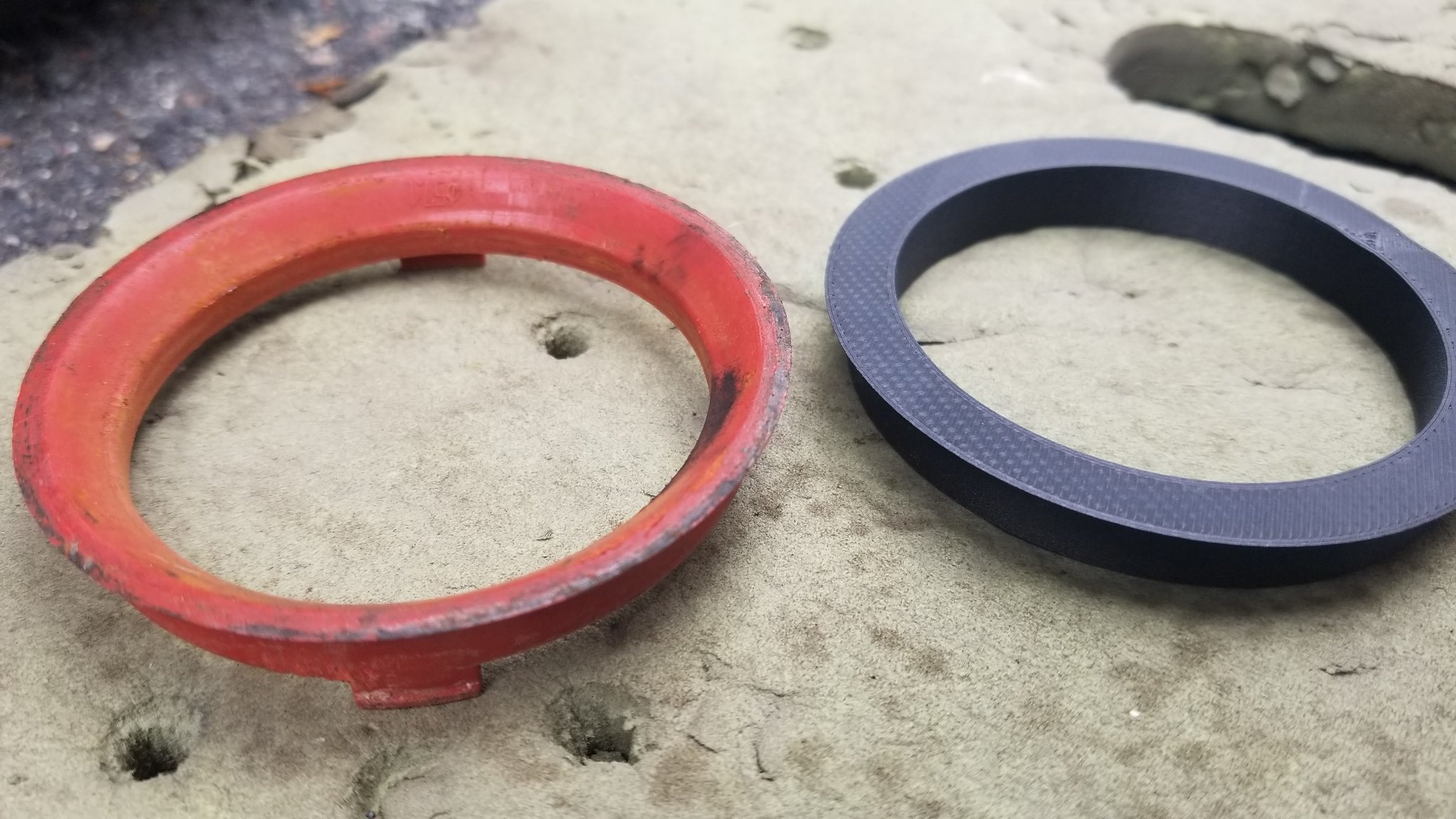 Fixing your small spacer and wheel vibrations New Style of Hubcentric