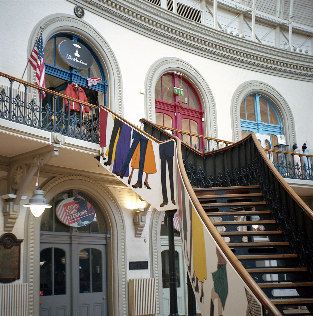 [Film] Leeds Corn Exchange Camera Zeiss Ikon Nettar Film… Flickr