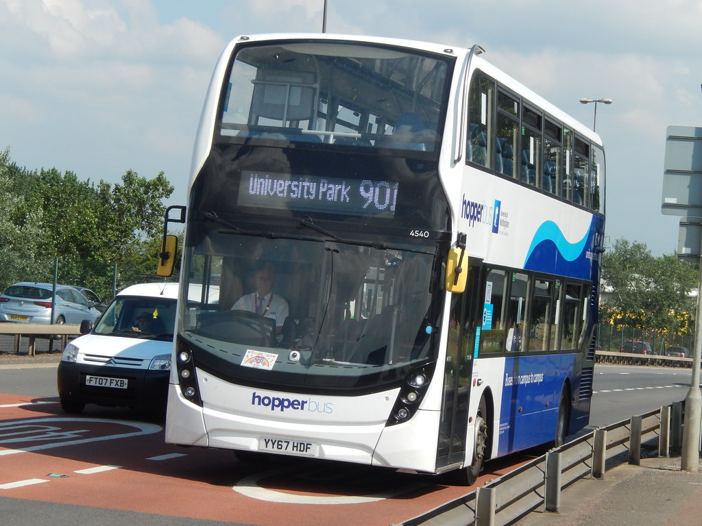 YY67HDF Arriva Nottingham Hopper Bus 901 4540 Matt's Transport