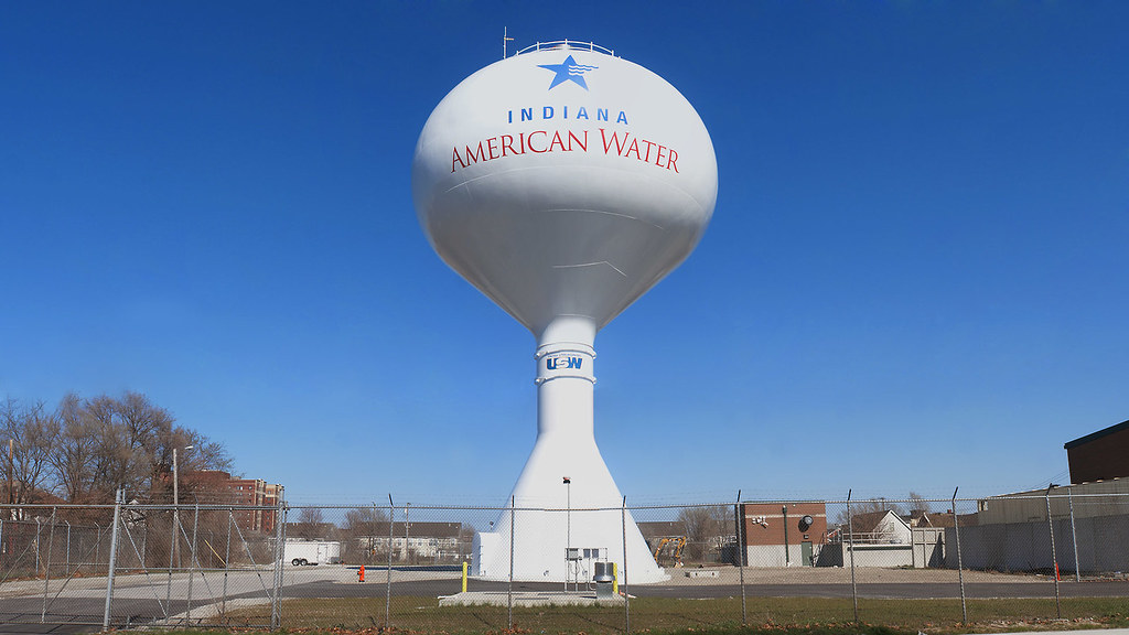 IndianaAmerican Water Tower Demolition in Gary Indiana Flickr