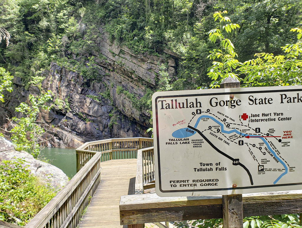 At the bottom of Tallulah State Park in Cli… Flickr