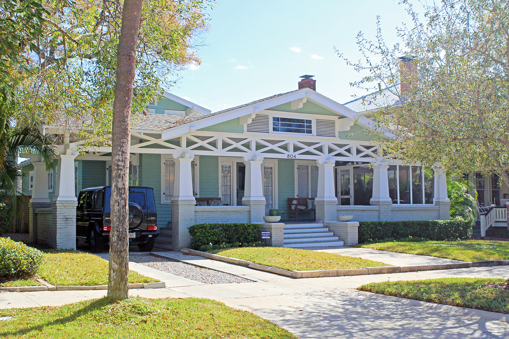 Bungalow, Hyde Park, Tampa House is in the Hyde Park Histo… Flickr