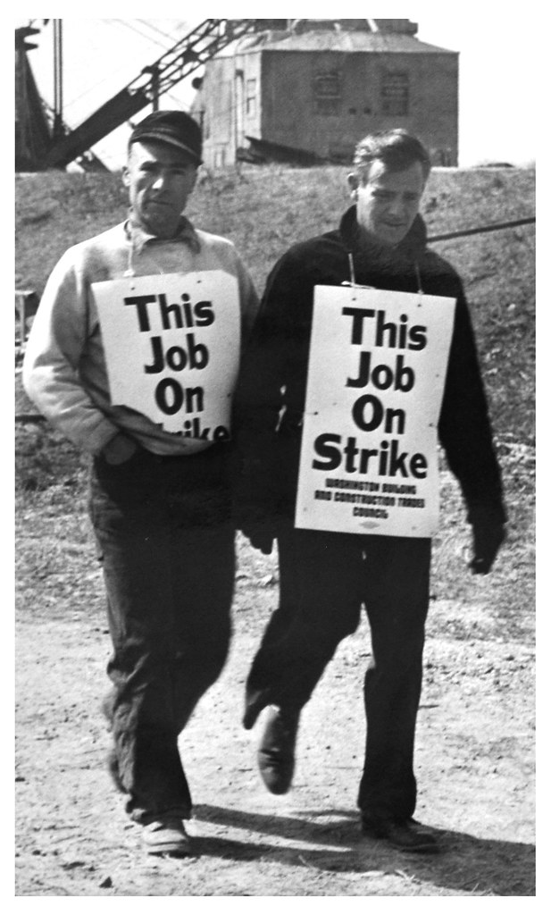 S. Capitol bridge construction shut down 1948 Two workers… Flickr