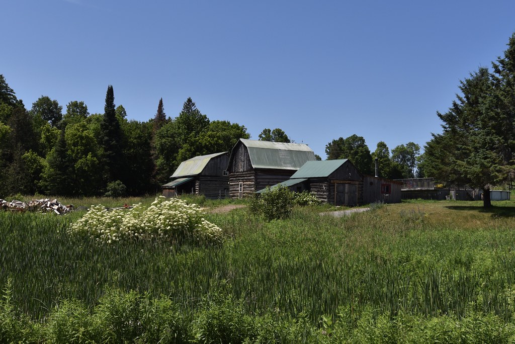 Renfrew County, Ontario Nicely maintained log buildings. Flickr