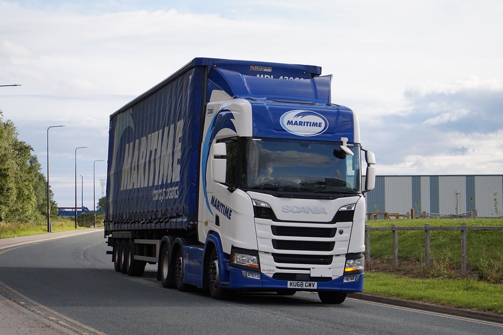 Maritime Transport Ltd Truck in Middlesbrough Tony Winward Flickr