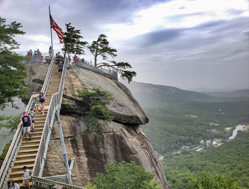 Chimney Rock, North Carolina. I to tell the weather… Flickr