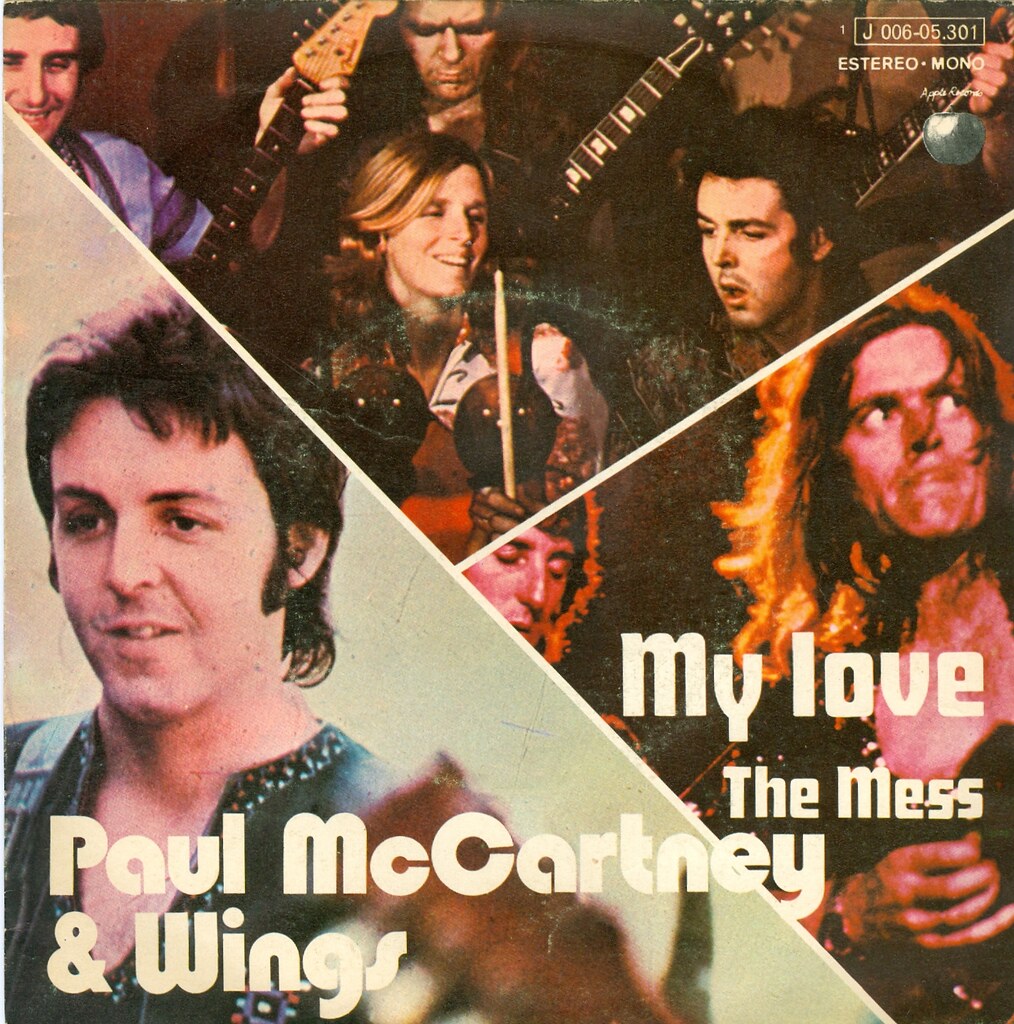 My Love One of Paul McCartney & Wings Greatest Hits 1972 Wings Tour