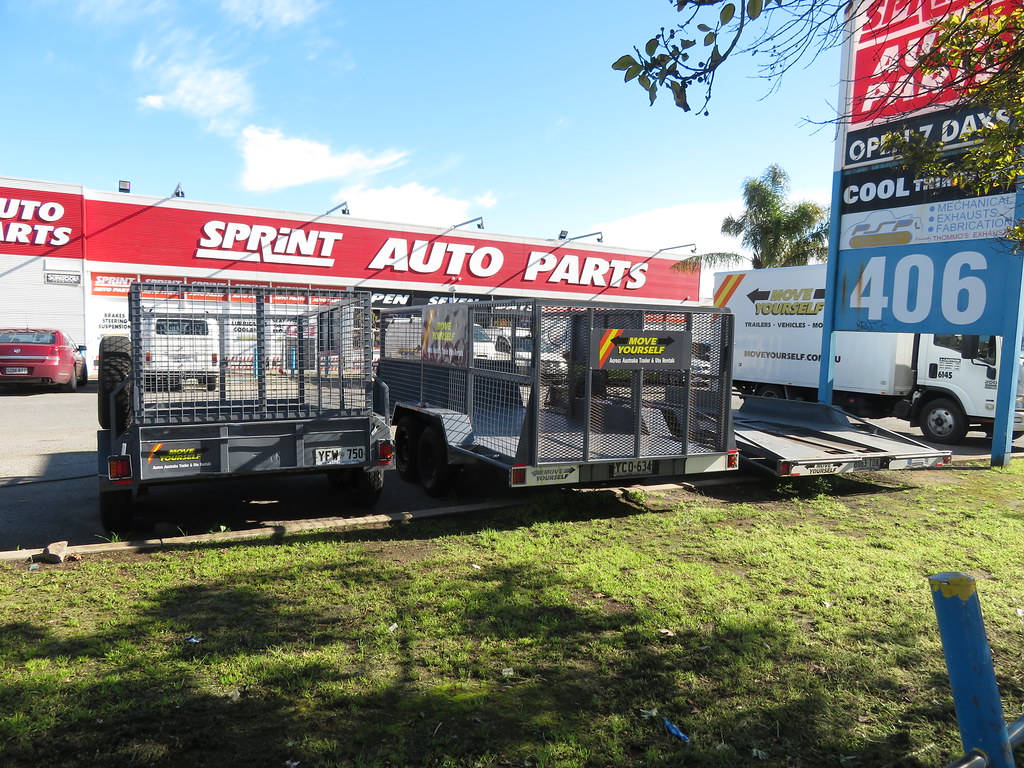 Move Yourself trailers at Sprint Auto Parts Blair Athol … Flickr