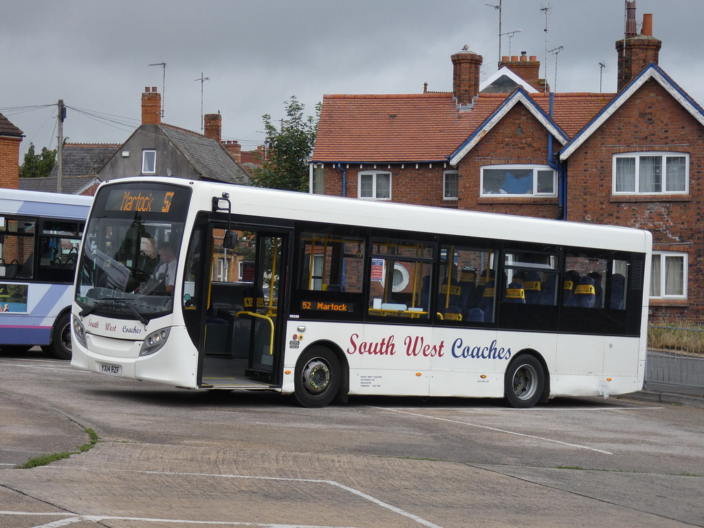 South West Coaches YX14RZF In Yeovil Bus Station about to … Flickr