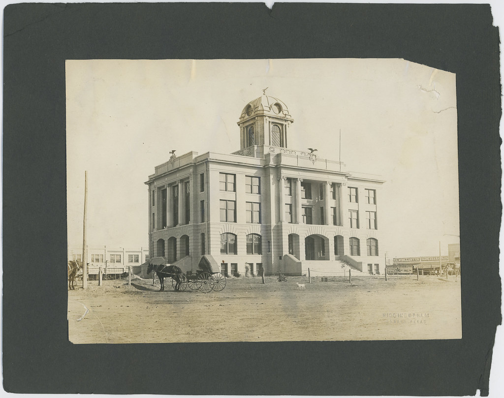 [Scurry County Court House, Snyder, Texas] Creator Higgin… Flickr