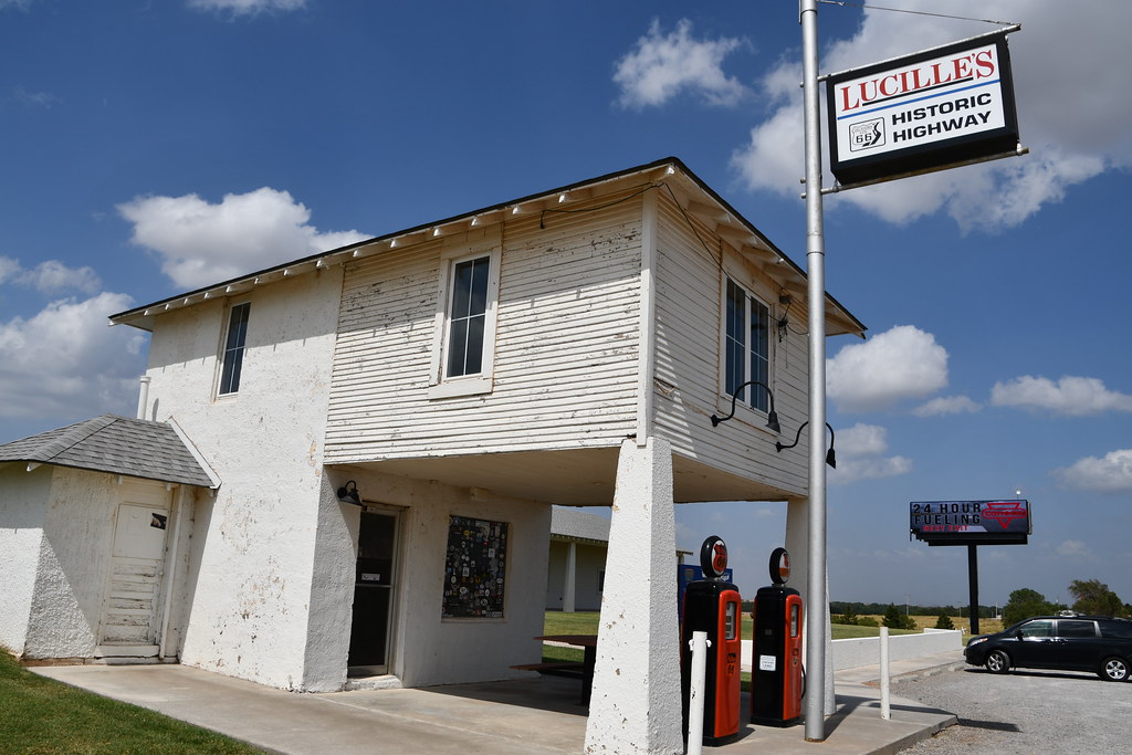 Lucille's Historic Highway 66 Gas Station, Hydro, OK Flickr