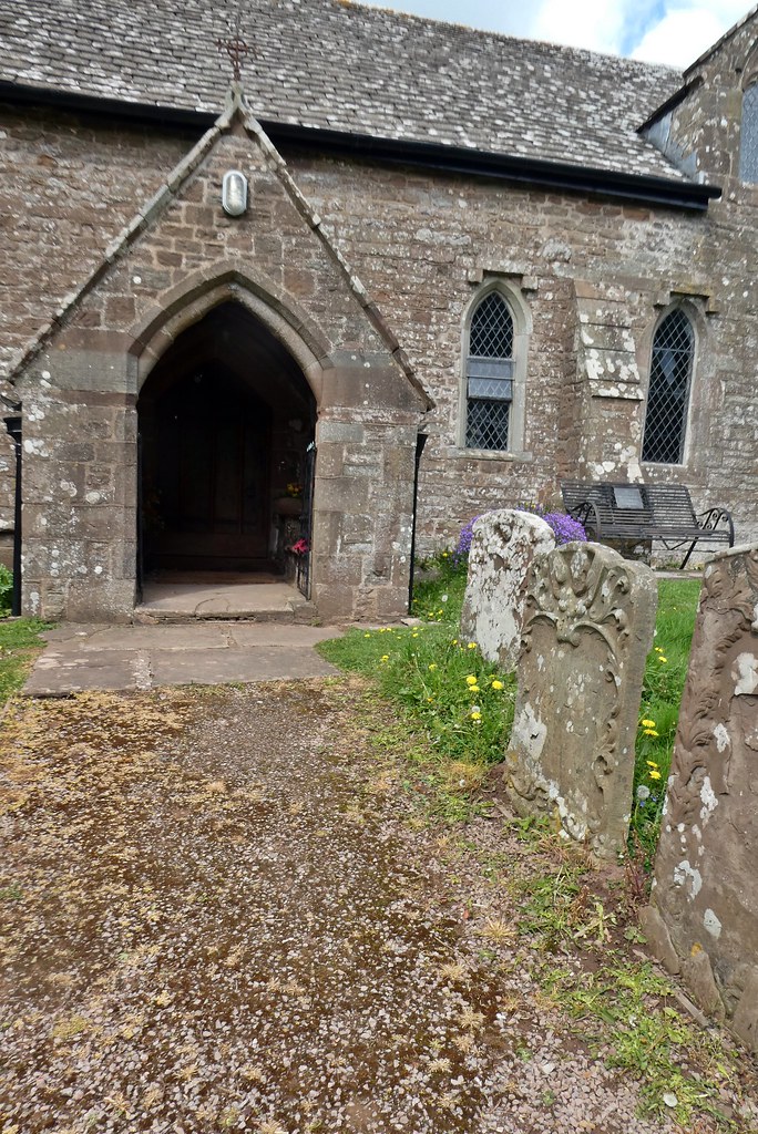 Welsh Newton, Herefordshire Early 14c porch Church of St… Flickr