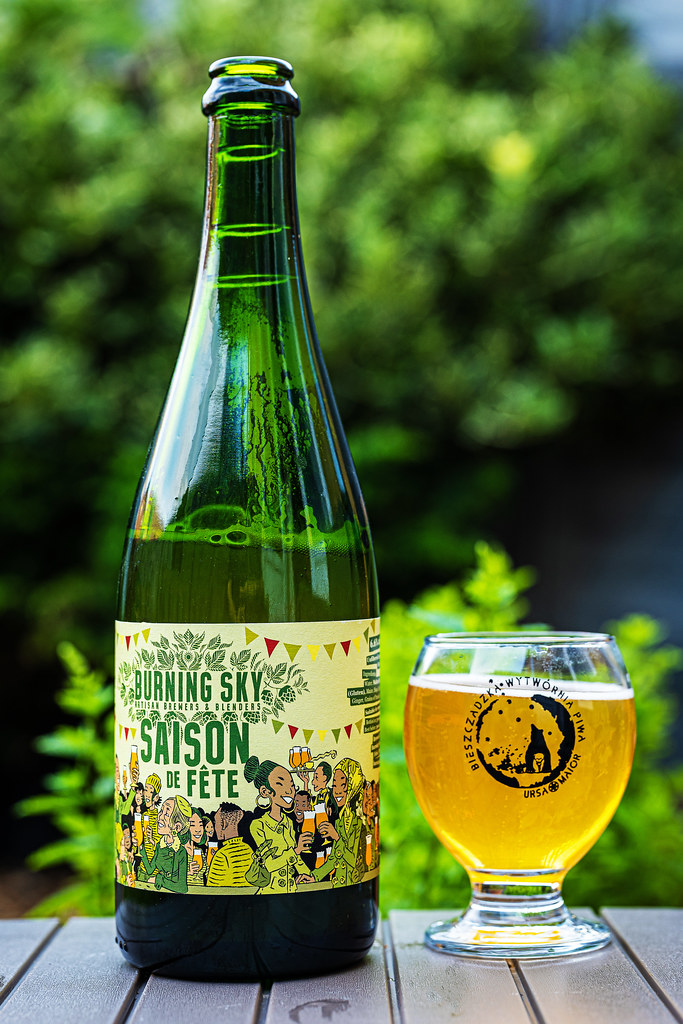 Rather nice UK produced Belgium Style Saison Farmhouse Ale… Flickr