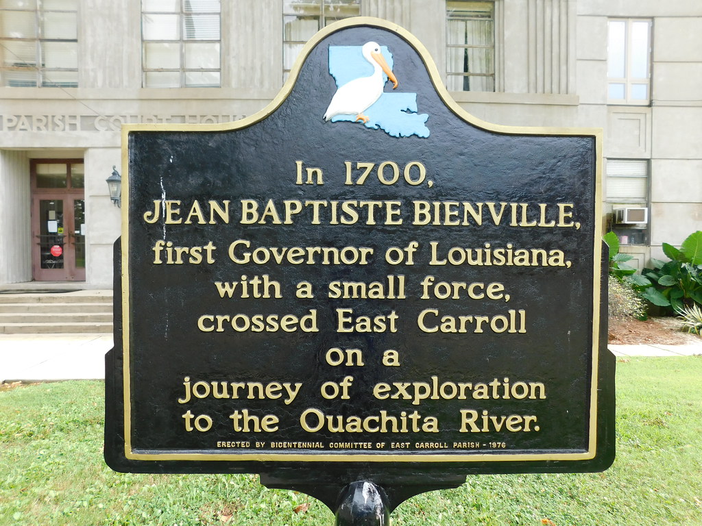 Jean Baptiste Bienville Historic Marker Lake Providence, L… Flickr