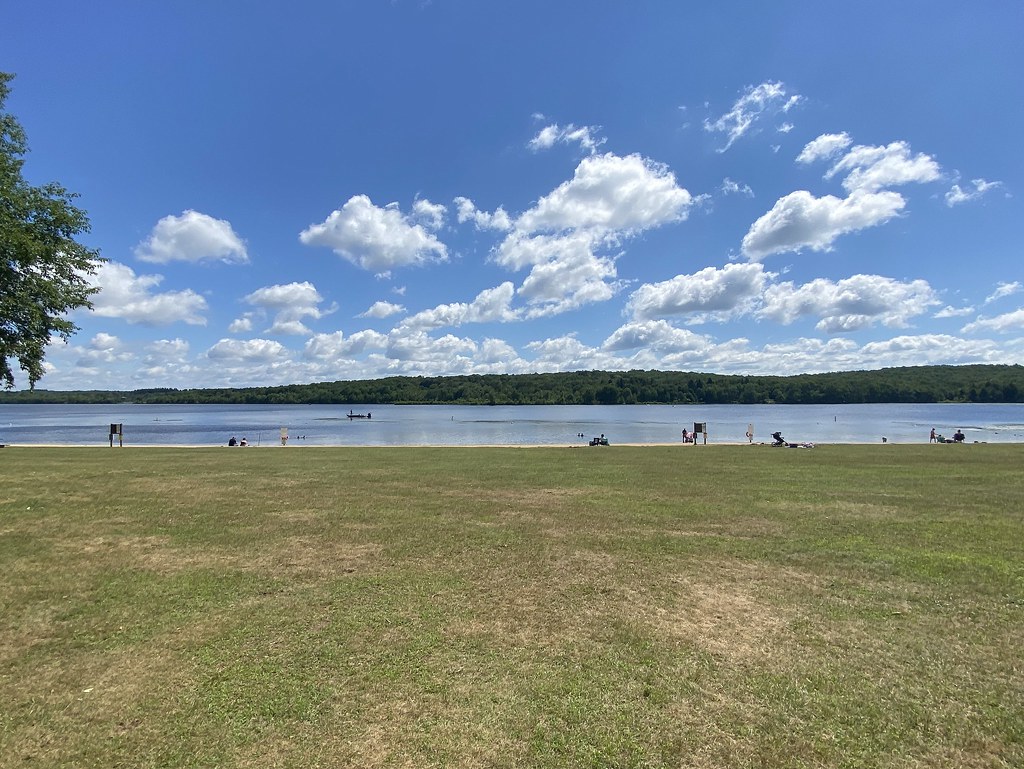 Gouldsboro Lake Beach Seen in Gouldsboro State Park. www.d… Flickr