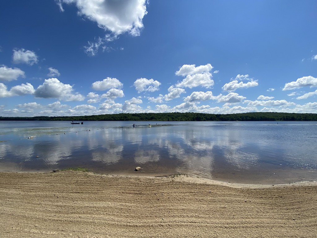 Gouldsboro Lake Beach Seen in Gouldsboro State Park. www.d… Flickr