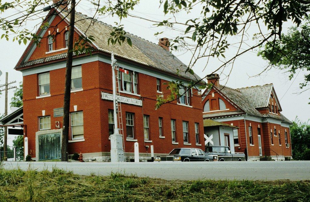 Union Bridge The Western Maryland depot museum in Union Br… Flickr