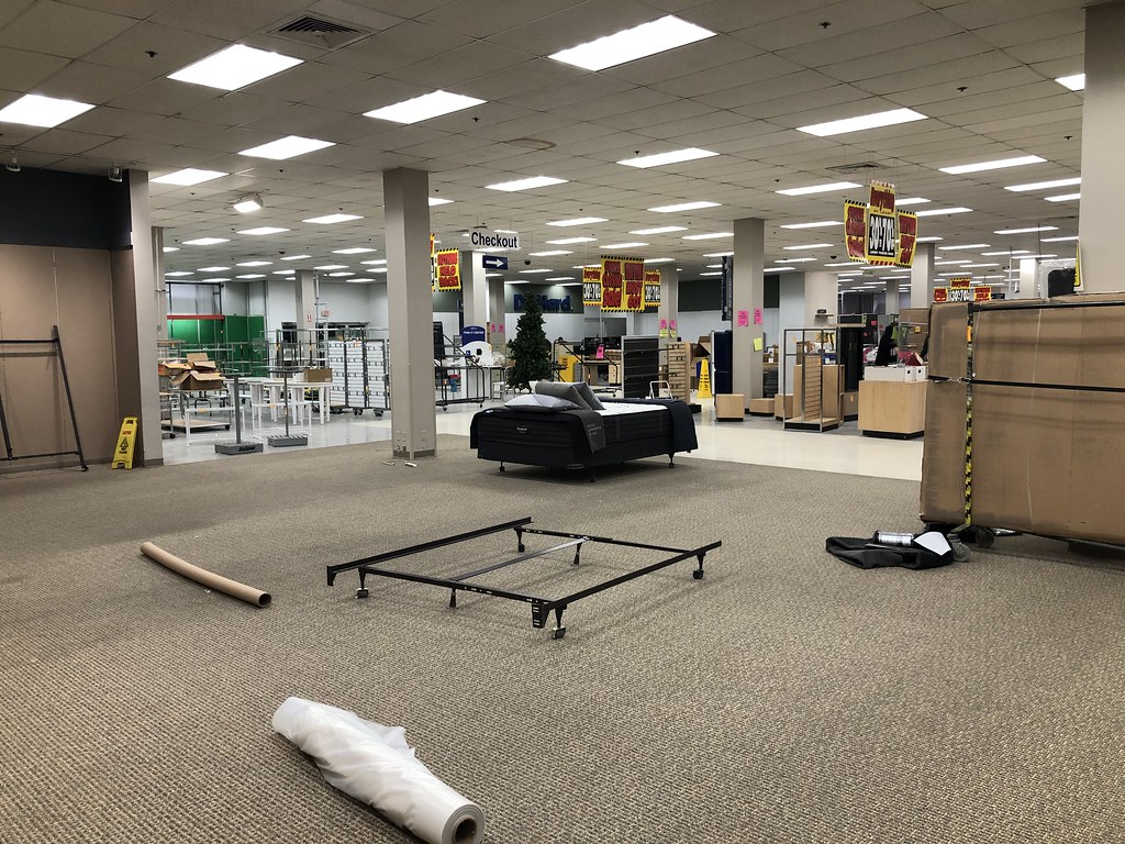 Steeplegate Mall Sears Mattress Department and Seasonal Flickr