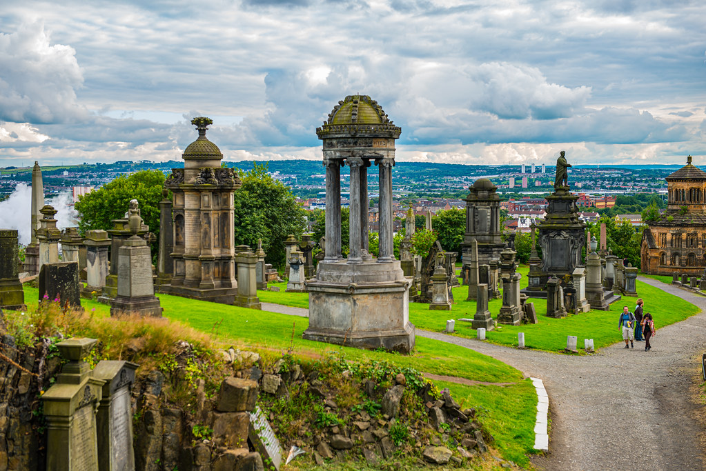 Glasgow Necropolis, Glasgow, Scotland CamelKW Flickr