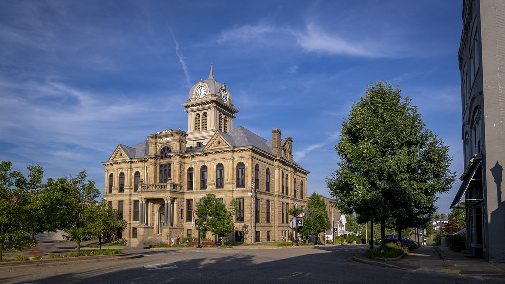 Carroll County Courthouse Carrollton, Ohio David Dingwell Flickr