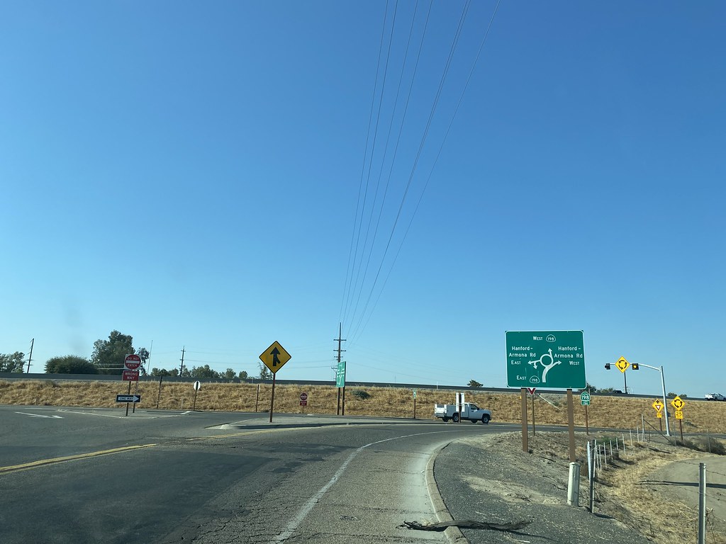 CA 198 HanfordArmona Road Roundabout Flickr