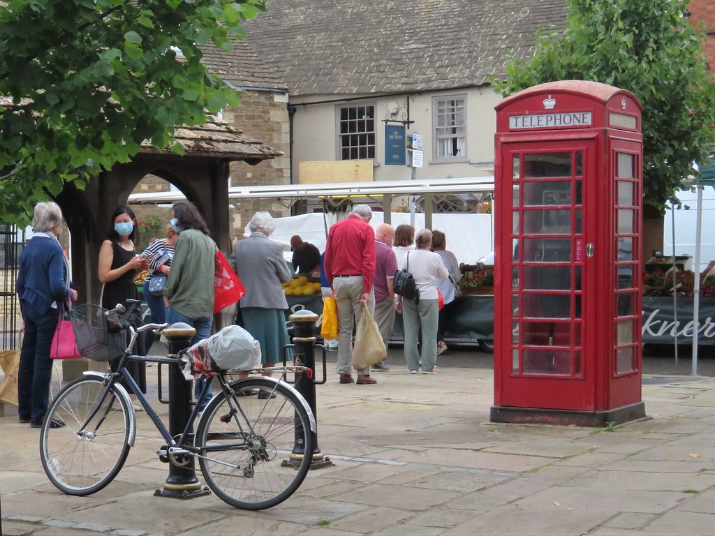 Oakham Market Place Oakham Market Day And Farmers Market Flickr