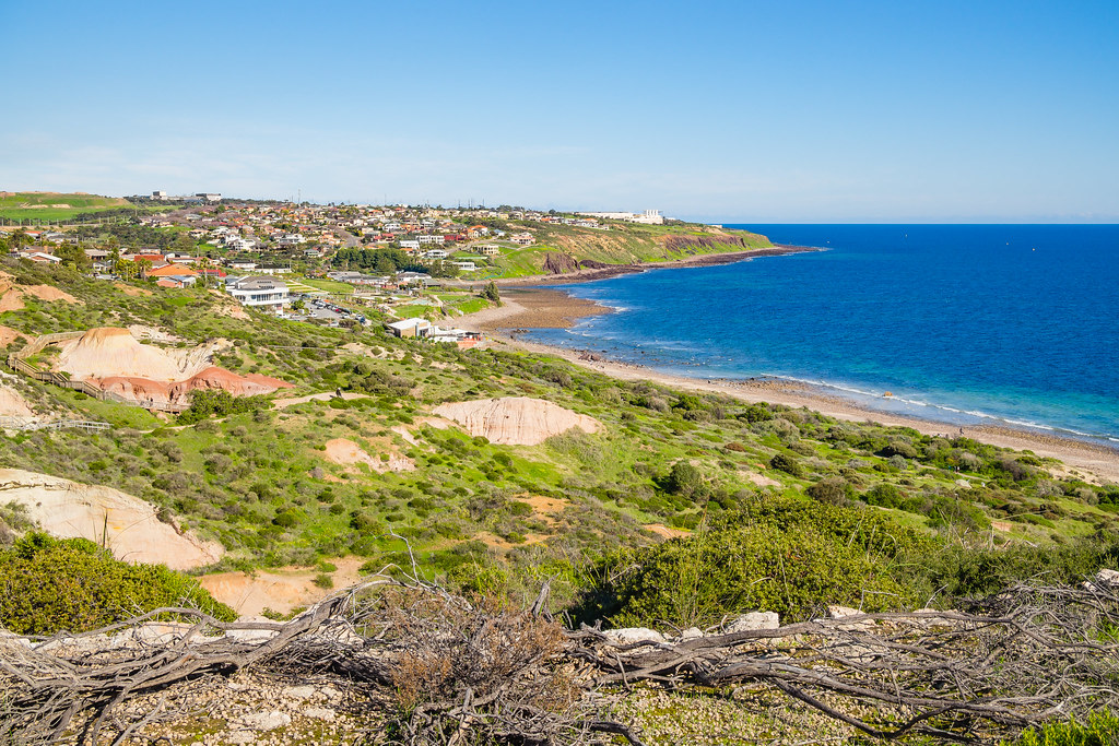 Hallett Cove View of Hallett Cove from the top of the hill… Flickr