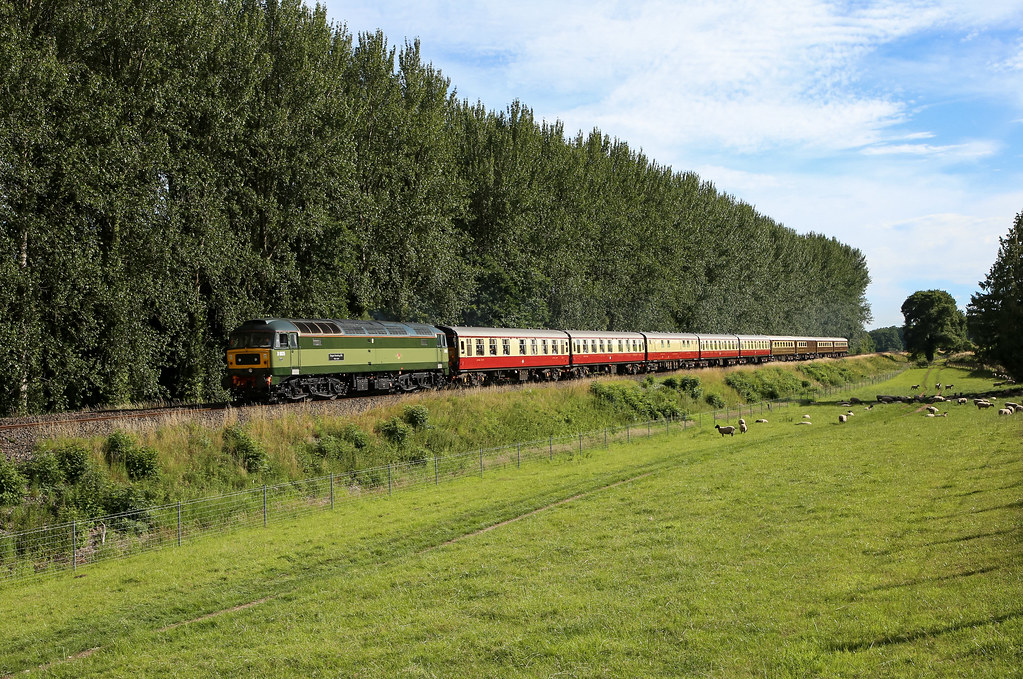 D1935 (47805) Beambridge D1935 eases down Wellington Bank … Flickr