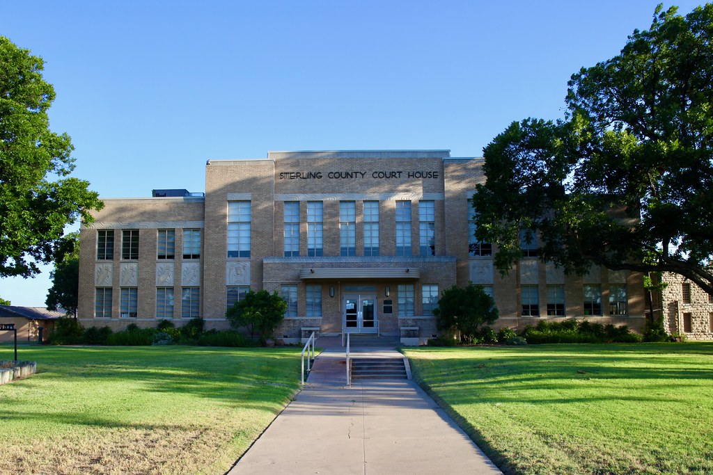 Sterling County Courthouse Sterling City, TX James Ray Flickr