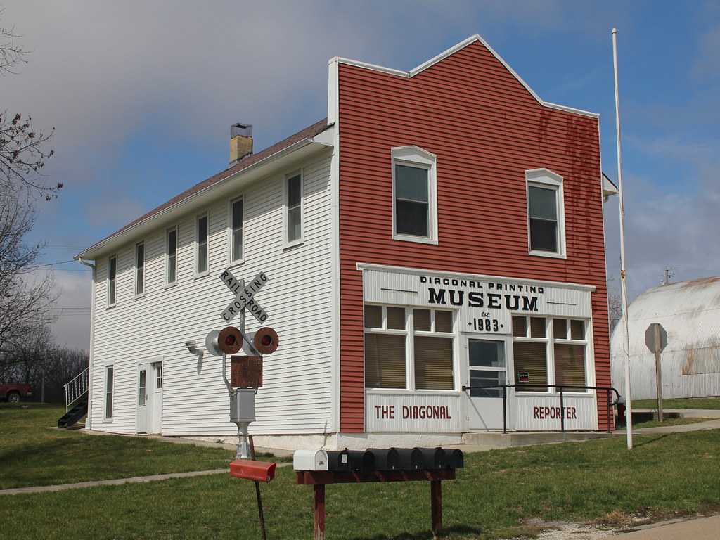 Diagonal Reporter Newspaper Building Diagonal, IA Flickr