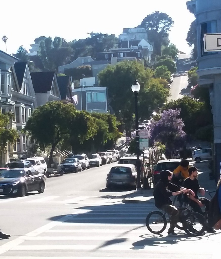 Dolores Street, San Francisco "fun while it lasted", at l… Flickr