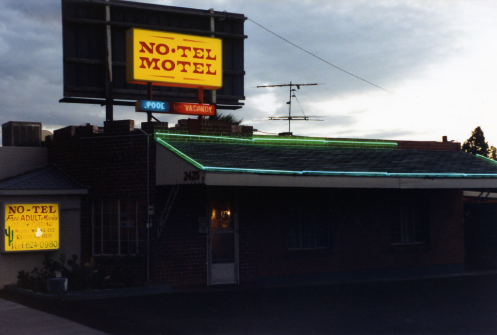 No Tel Motel Tucson AZ October 1989 formerly the Holiday M… Flickr