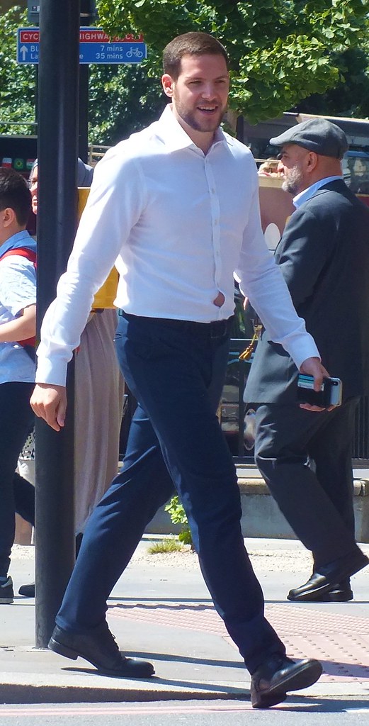 No Undershirt OfficerFrank66 Flickr