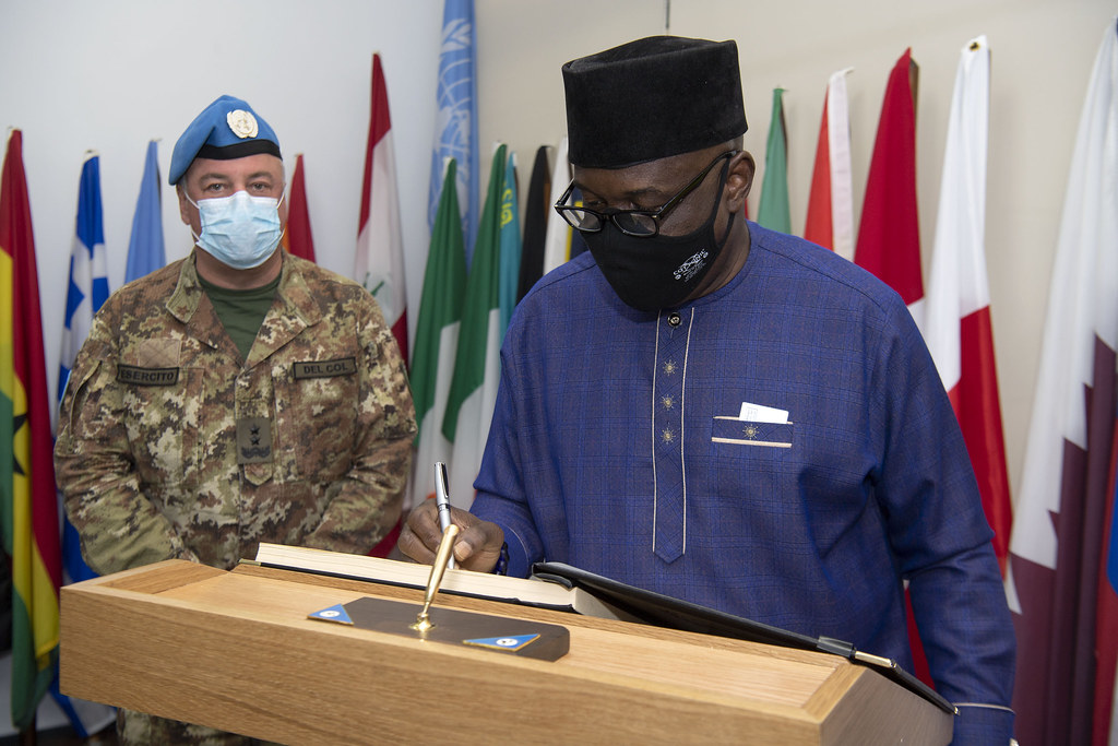 Ambassador Dr. Winfred Nii Okai Hammond of Ghana visit to UNIFIL a