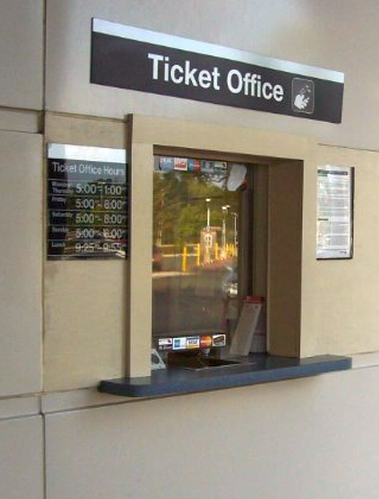 NJ Transit Hamilton Station ticket office R36 Coach Flickr