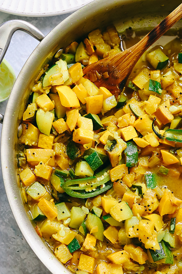 South Indianish Summer Squash Joanne Eats Well With Others