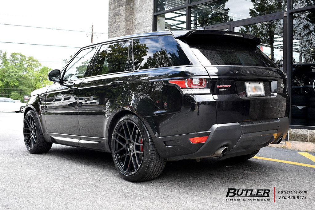 Range Rover with 22in Redbourne Wilks Wheels and Michelin Pilot Sport AS3 Plus Tires a photo