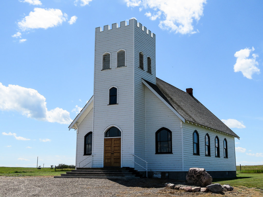 An old Prairie church, built in 1913 Wednesday, 22 July 20… Flickr
