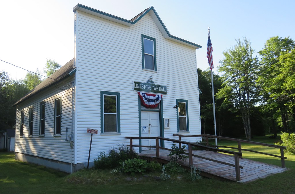 Limestone Township Hall (Limestone, Michigan) Limestone, M… Flickr