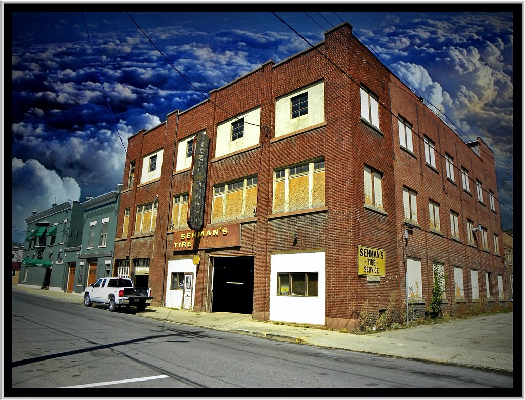 Bradford Pennsylvania Sherman Tire Service Ideal Garage Historic