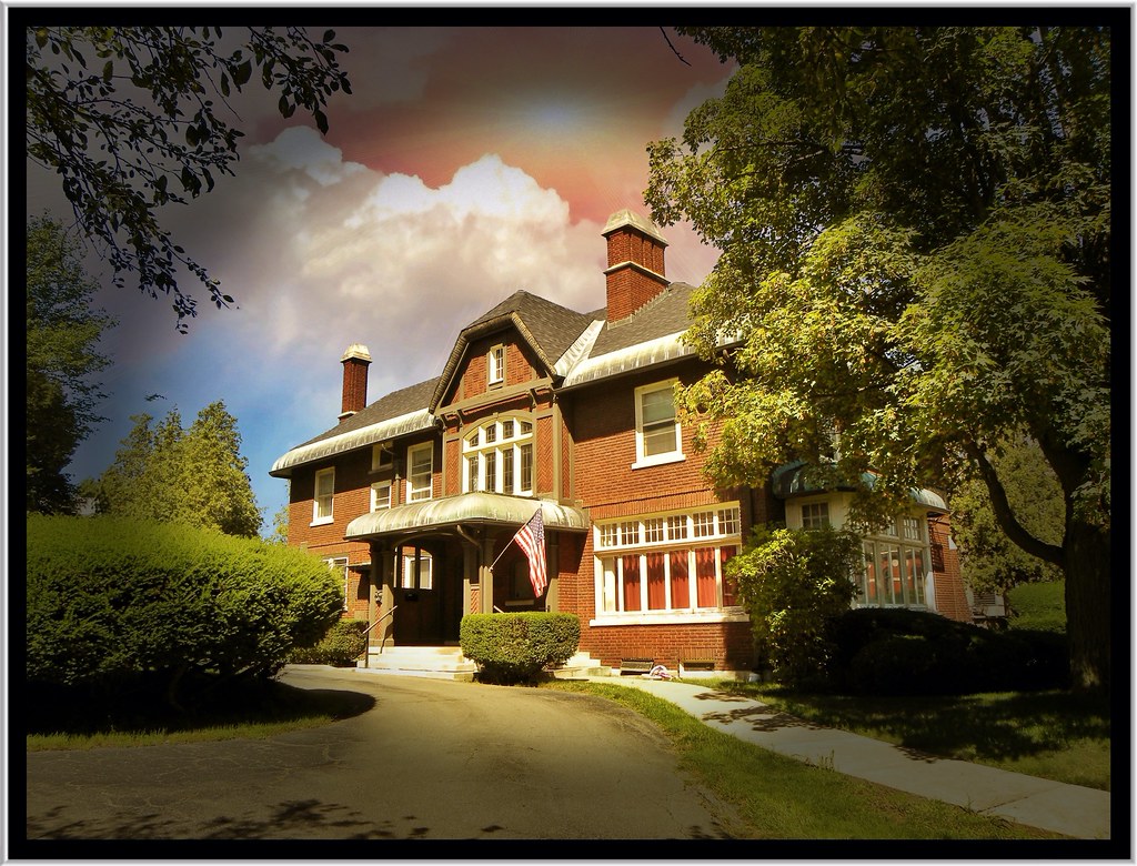 Bradford Pennsylvania Classical Revival Architecture Mansion a