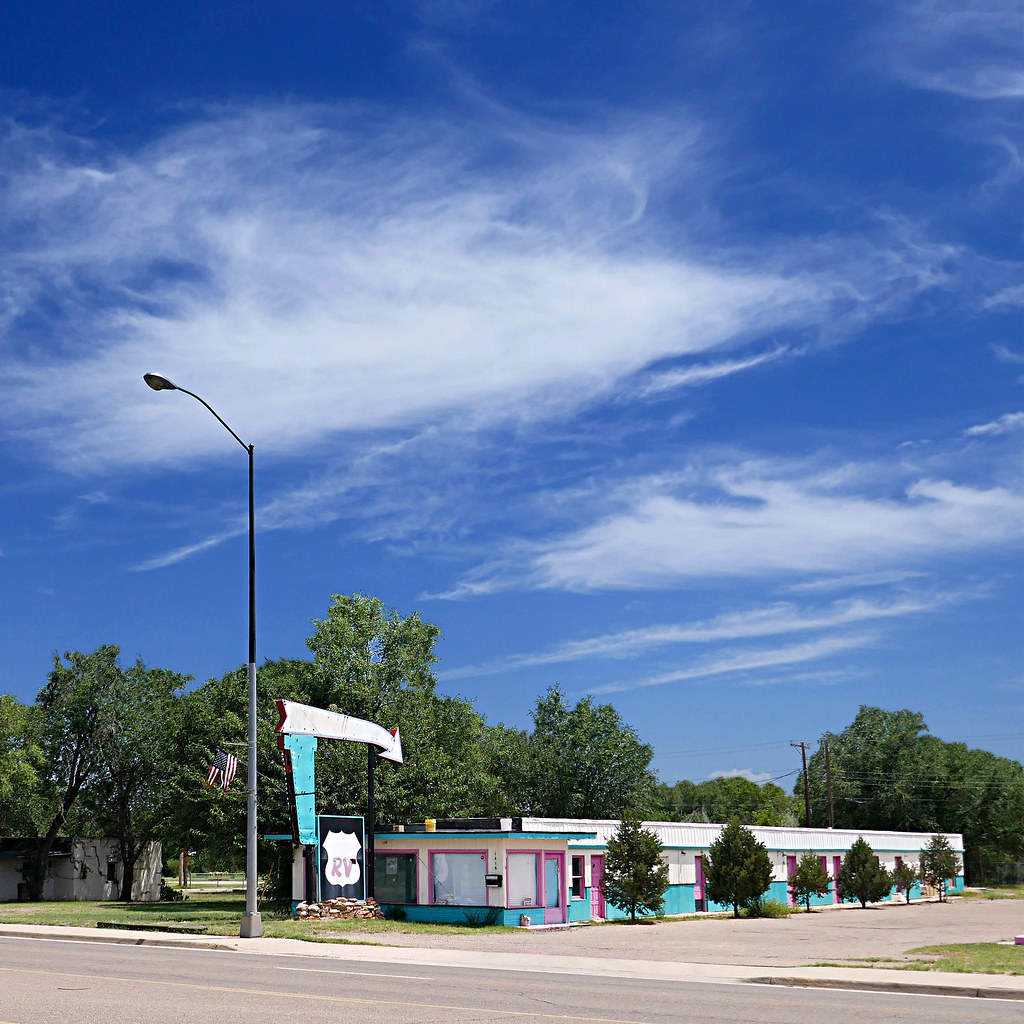 Tucumcari, New Mexico, USA Kiva ex RV Park former Motel on… Flickr